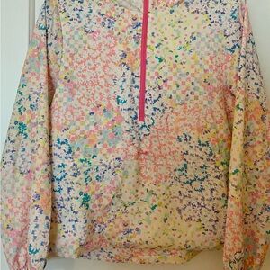 🌸 Fabletics Floral Lightweight Windbreaker – XS